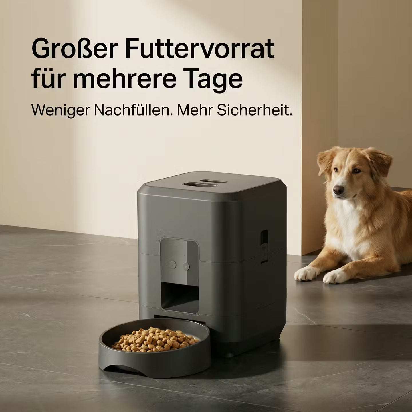 Smart feeder with app control