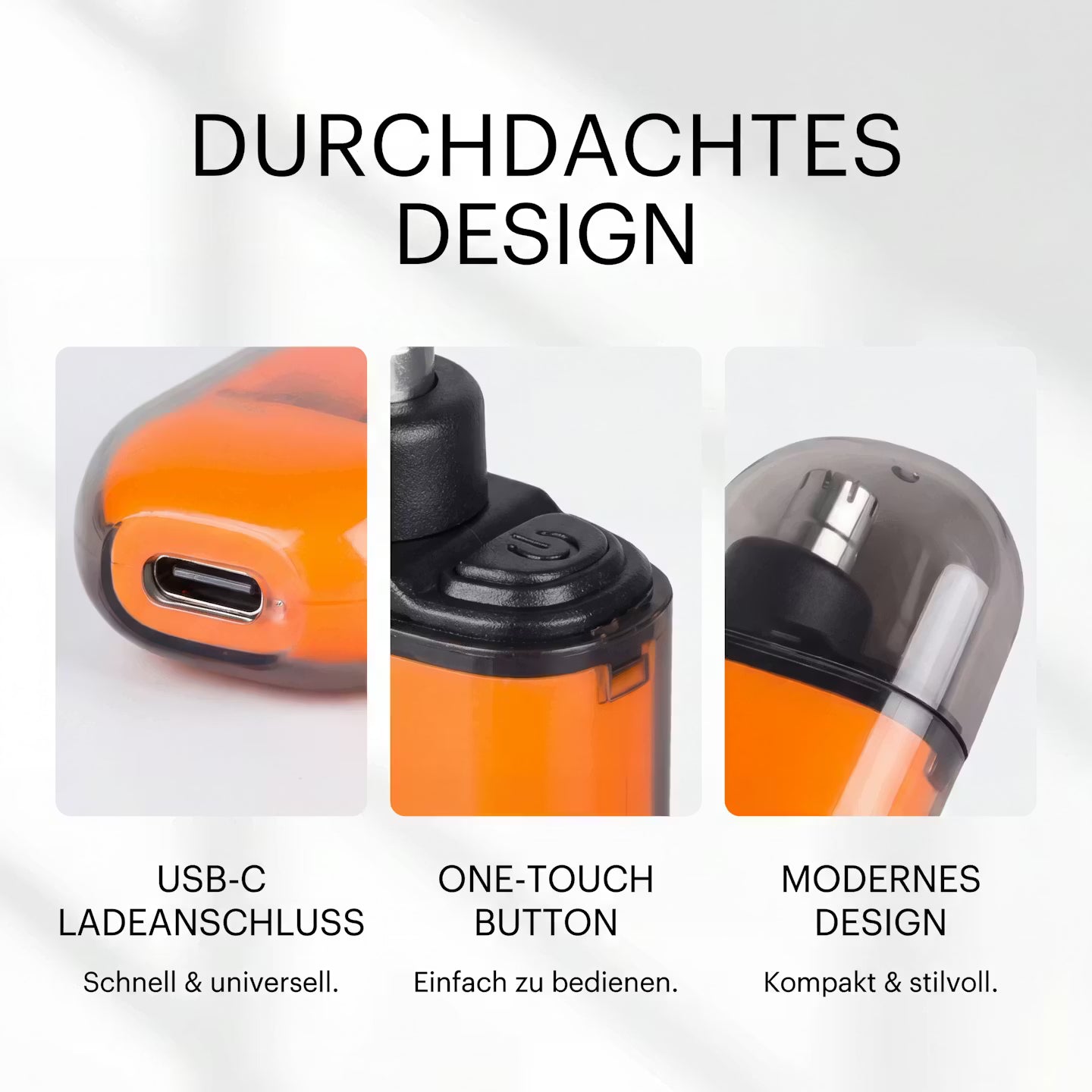 Nose hair trimmer with digital display