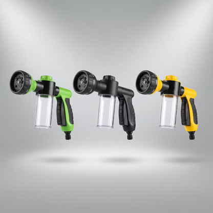 2-in-1 dog shower with shampoo dispenser