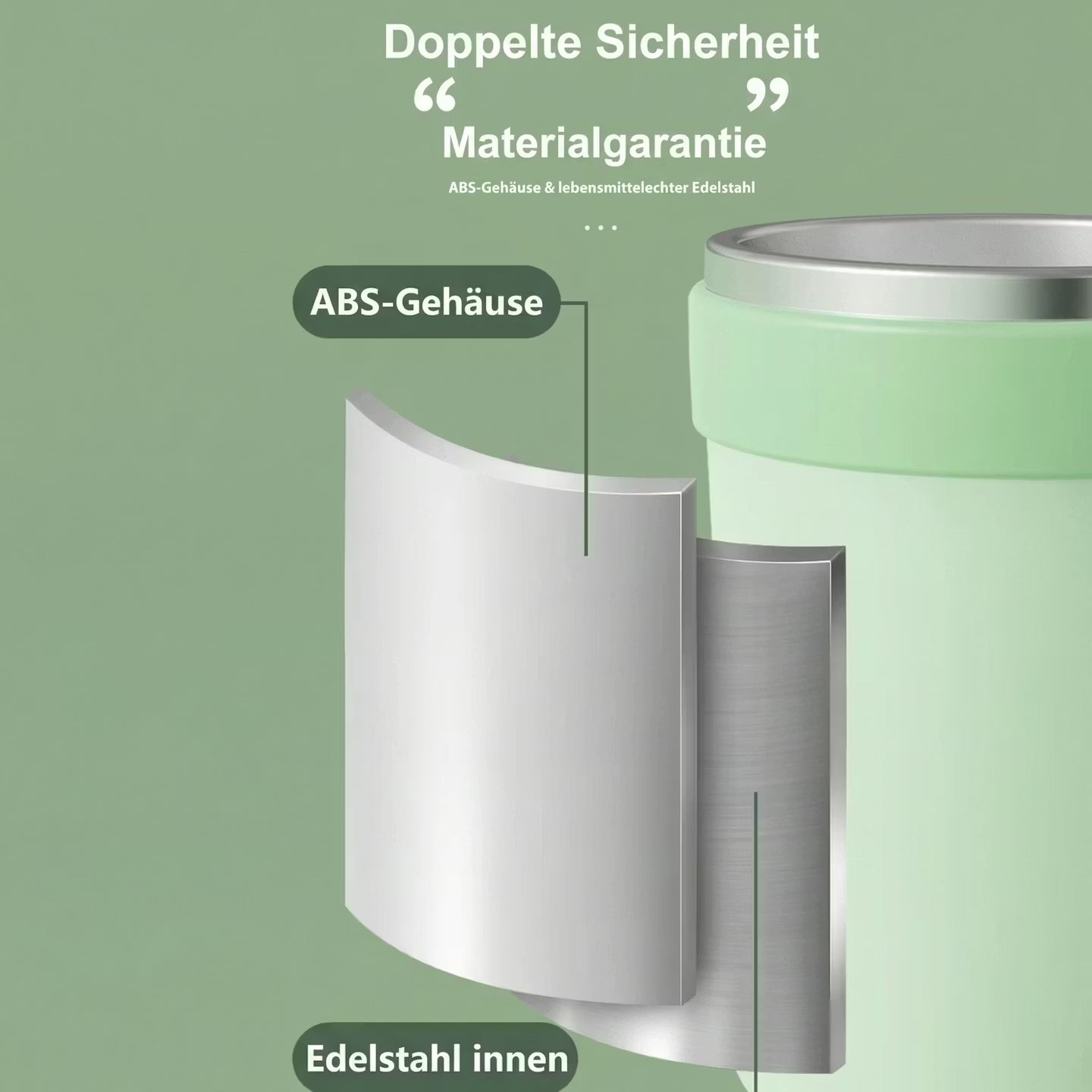 Automatic mixing cup