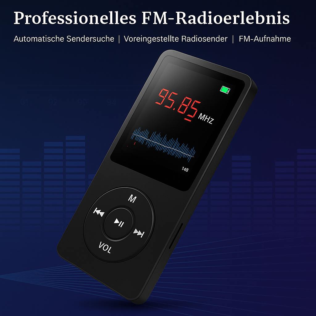 ECHOORIA™ MP3 music player